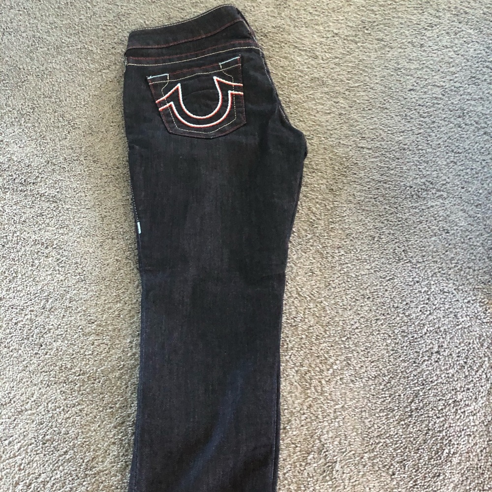 Like new cropped jeans.